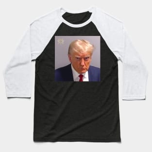 Trump Mugshot Baseball T-Shirt